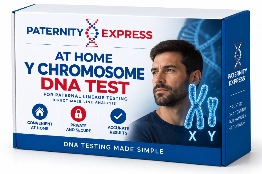 Paternity express at home y chromosome dna test kit