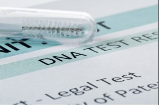 Legal dna test