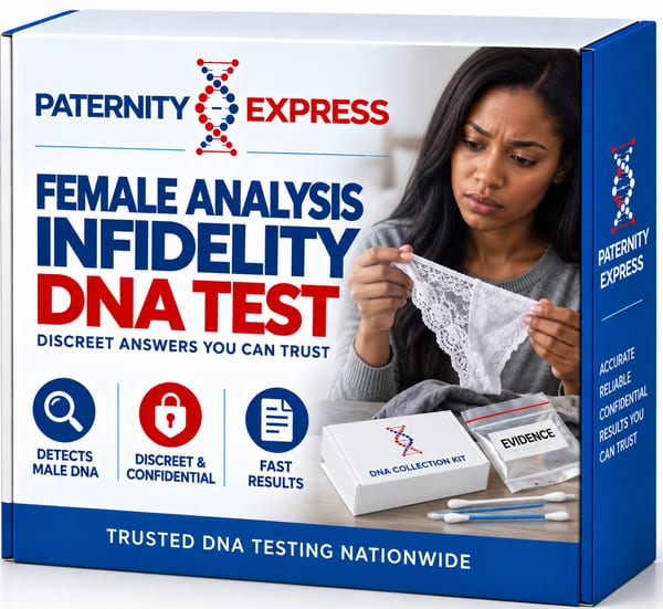 Female analysis infidelity test
