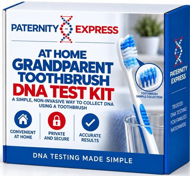At home gransparent dna testing kit